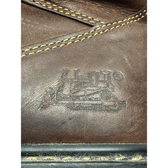 CAT Caterpillar P72365 Men's Soft Toe Brown Leather Work Boots Men 10.5 - Picture 5 of 12